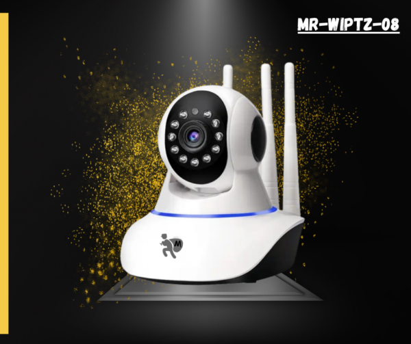 Marline Three Antenna Pt Indoor V380 Wifi Camera 720P Home Cctv Ip Camera Night Vision Camcorders With Network Port